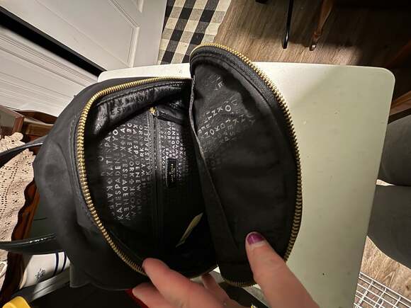Kate Spade New York Wilson Road Small Bradley Black Nylon Backpack